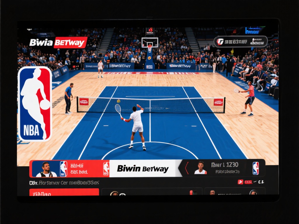 例如，针对NBA赛事的直播，必威betway不仅展